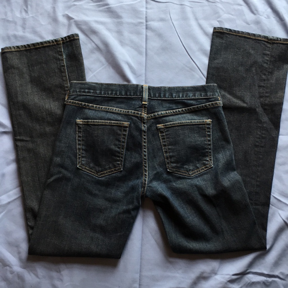 J Crew hipslung bootcut jeans 28S